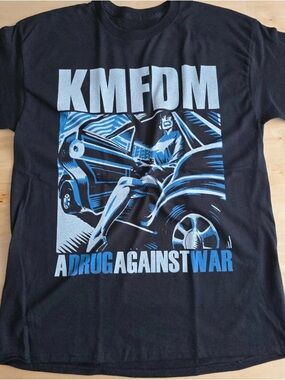 Gildan Black KMFDM Graphic Band T-shirt